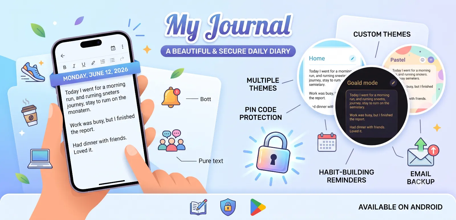MyDaily — The Diary App
